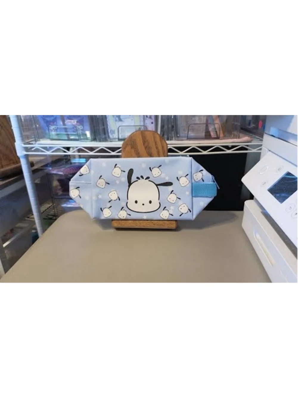 #PC-2369 Pochacco Large Pencil Bag with Loop